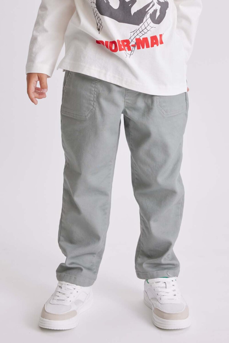 Pantalón twill Verde