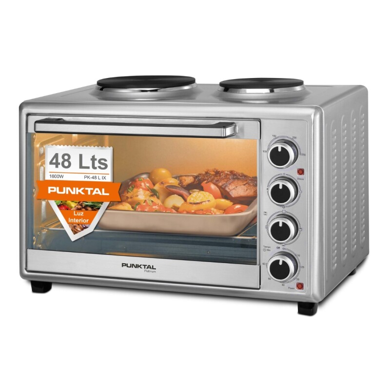 Horno eléctrico Punktal Inox con Discos PK-48 LIX Horno eléctrico Punktal Inox con Discos PK-48 LIX