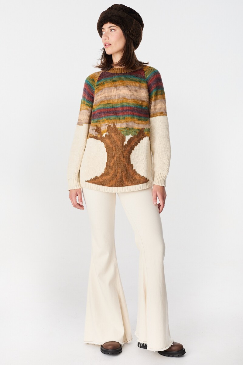 Sweater Arbol Crudo