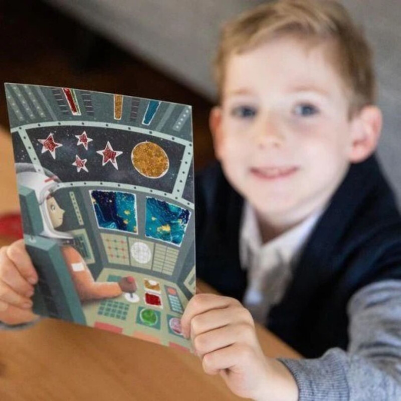 Arte con foil- aventuras espaciales Arte Con Foil- Aventuras Espaciales