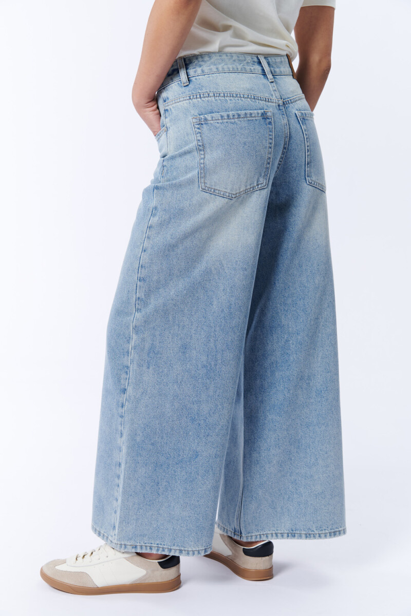 Pantalón De Jean Extra Azul Claro