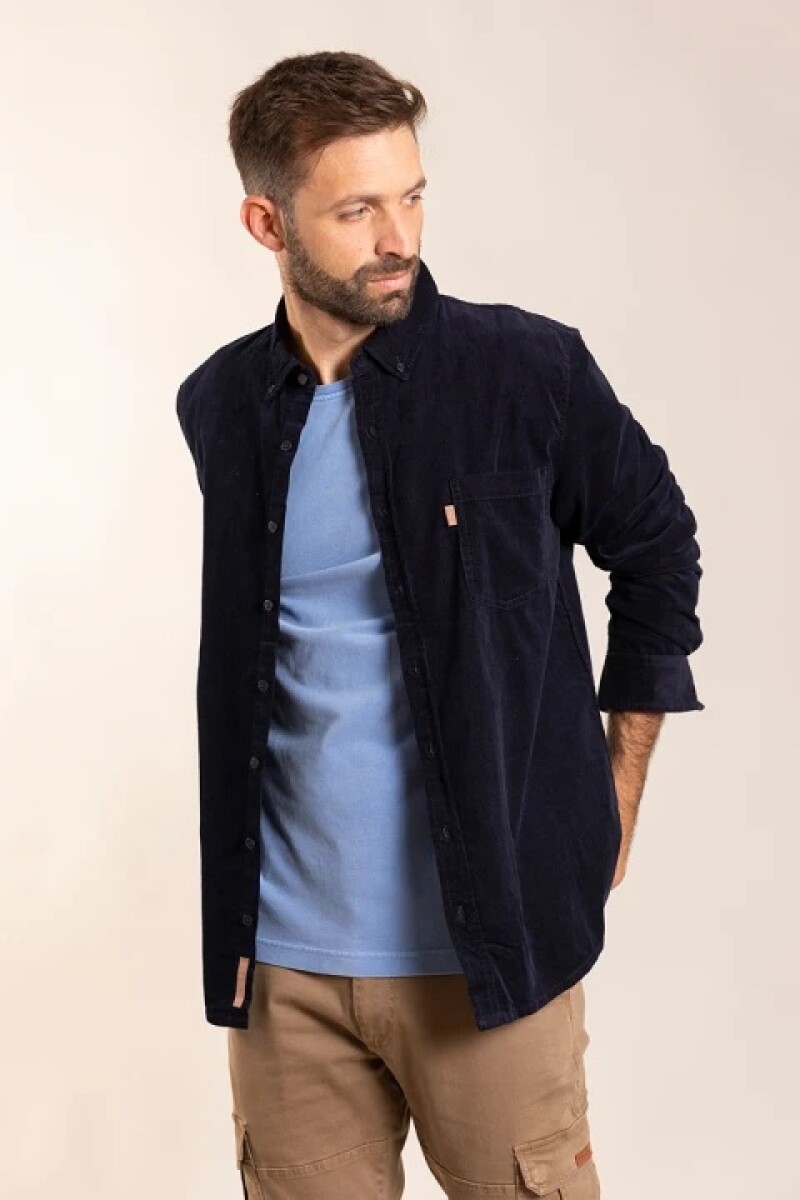 CAMISA POLANCO CATANIO - AZUL 