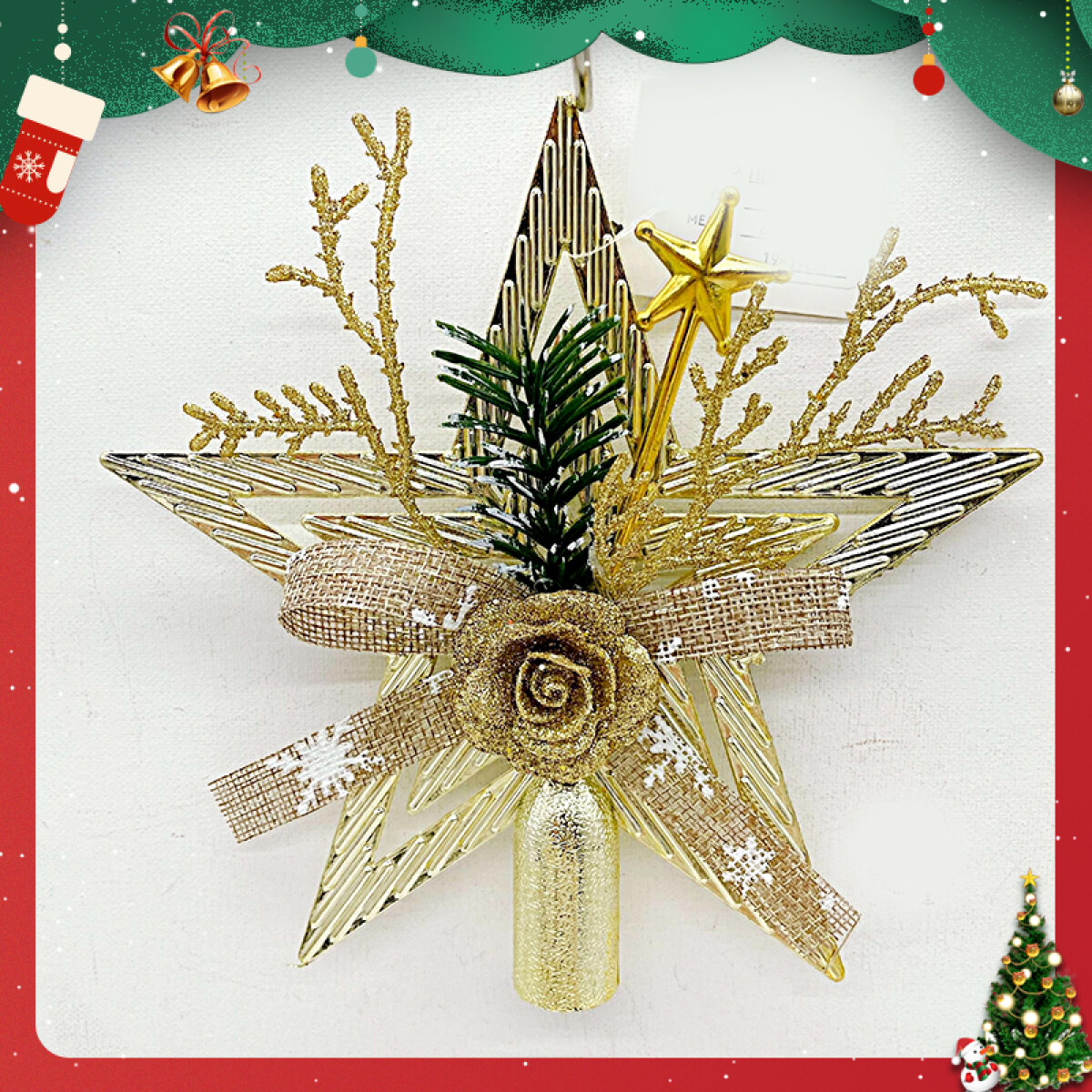 Adorno Para Arbol - Dorado 