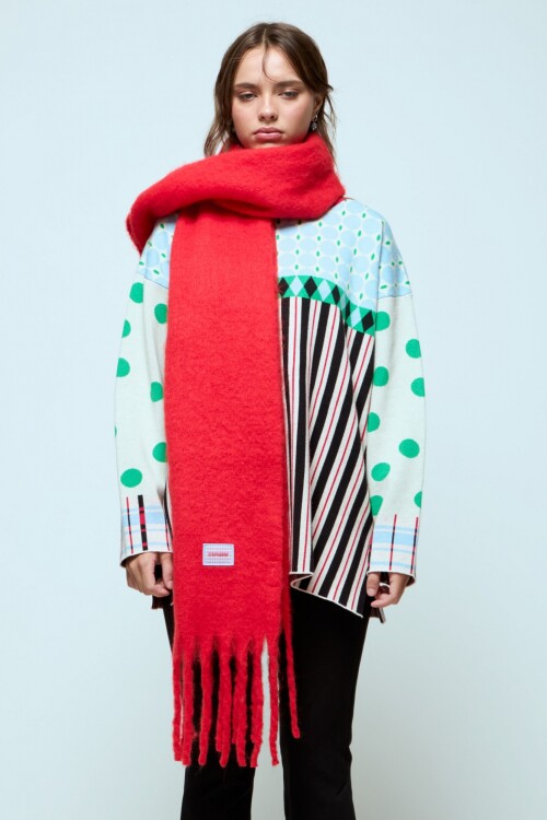 Bufanda soft rojo