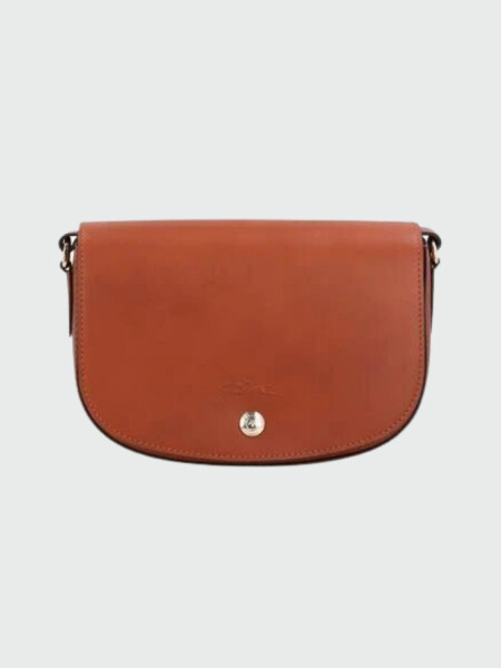 Longchamp - Bolso bandolera de cuero, Epure Marrón