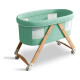 Cuna Moisés Plegable Regulable Para Bebe Verde