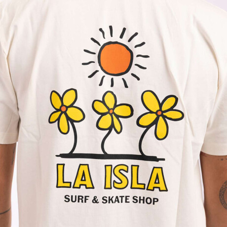 Remera La Isla Margarita Vintage white