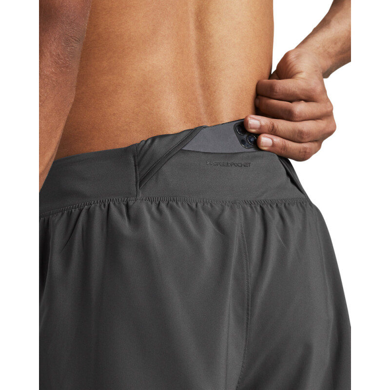UA LAUNCH PRO 2n1 7'' SHORTS-BLU GRY-025