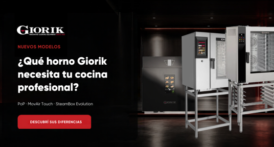 ¿Qué horno Giorik necesita tu cocina profesional?