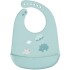 Babero silicona BUBA cloudy verde