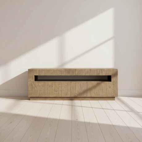 MUEBLE PARA TV MADERA NATURAL-BEIGE TERRANOVA NATURAL