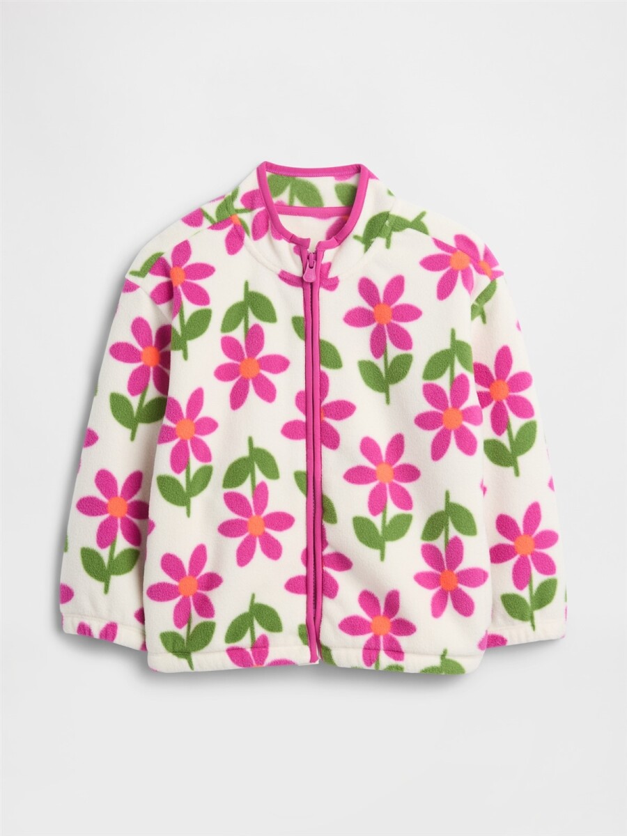 Canguro Con Cierre Polar Toddler Niña - Chino 