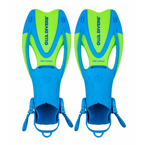 Aletas Proflex Us Drivers Talon Abierto Niño Talle Md ALETAS US DIVERS TALON ABIERTO NIÑO MD