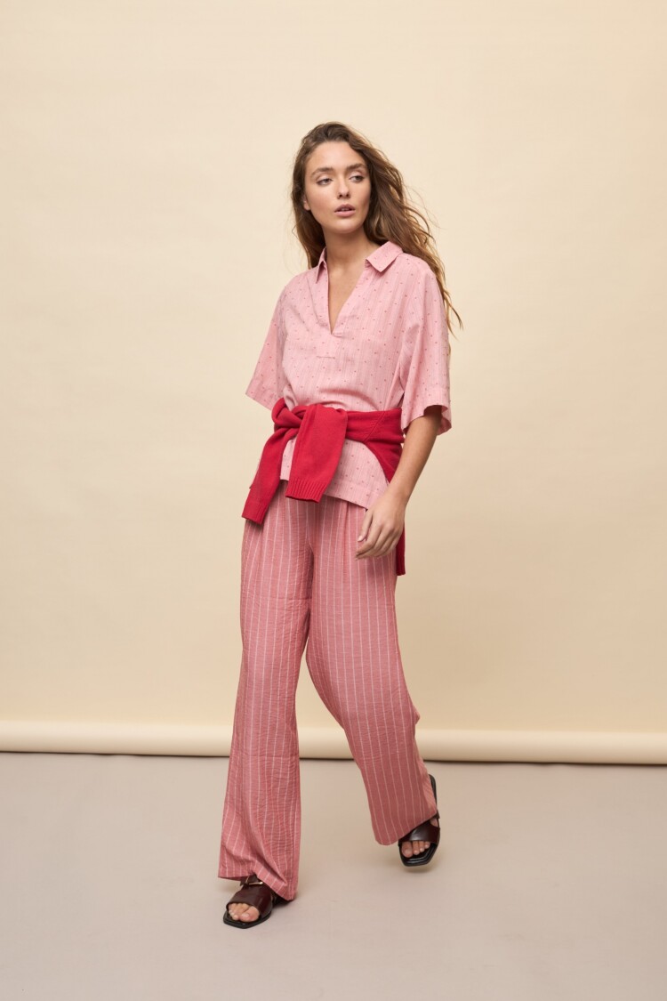 PANTALÓN CIPRES STRIPED Rojo