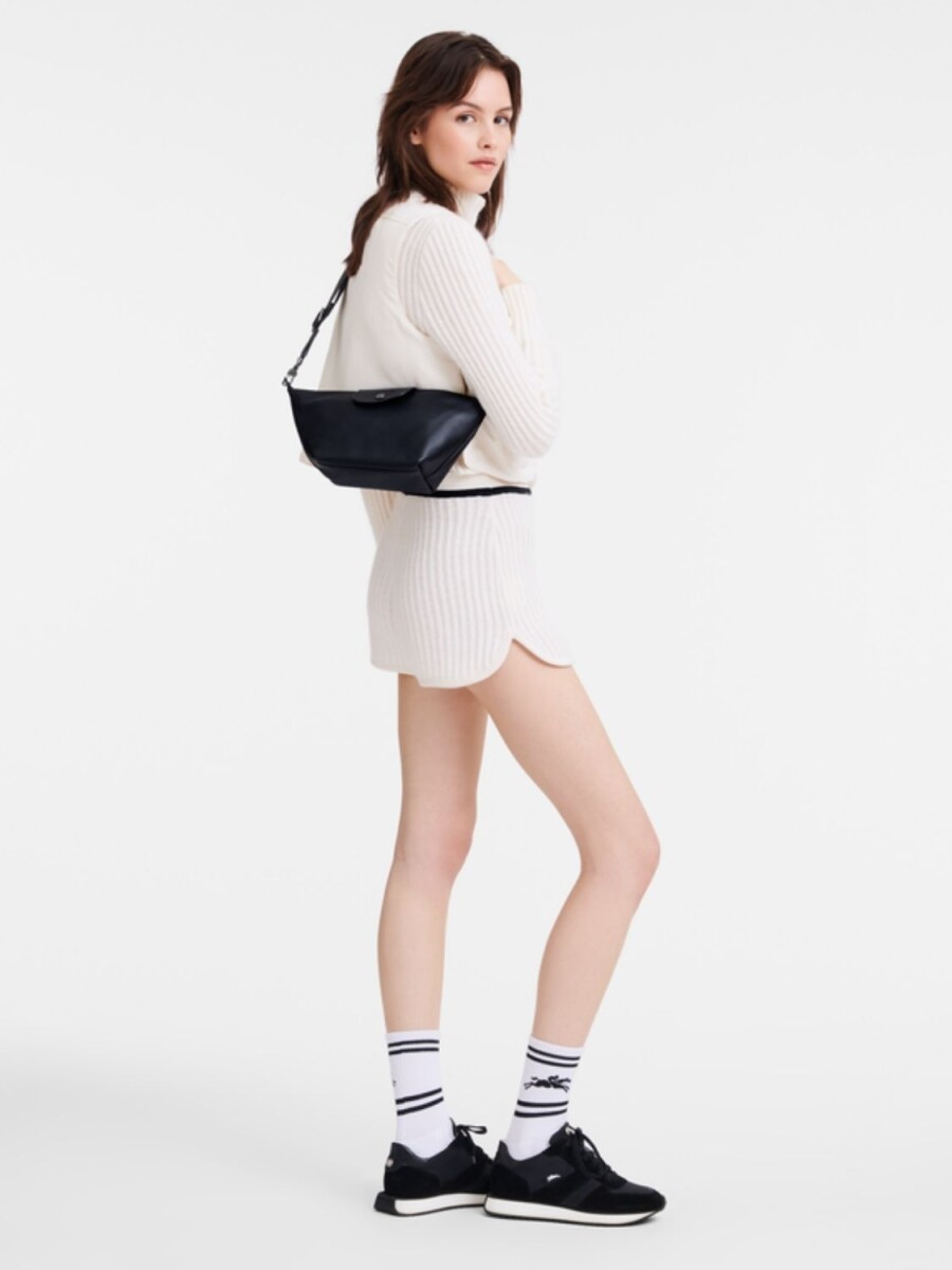 Longchamp -SAC BANDOULIÉRE CUIR LE PLIAGE XTRA XS 
