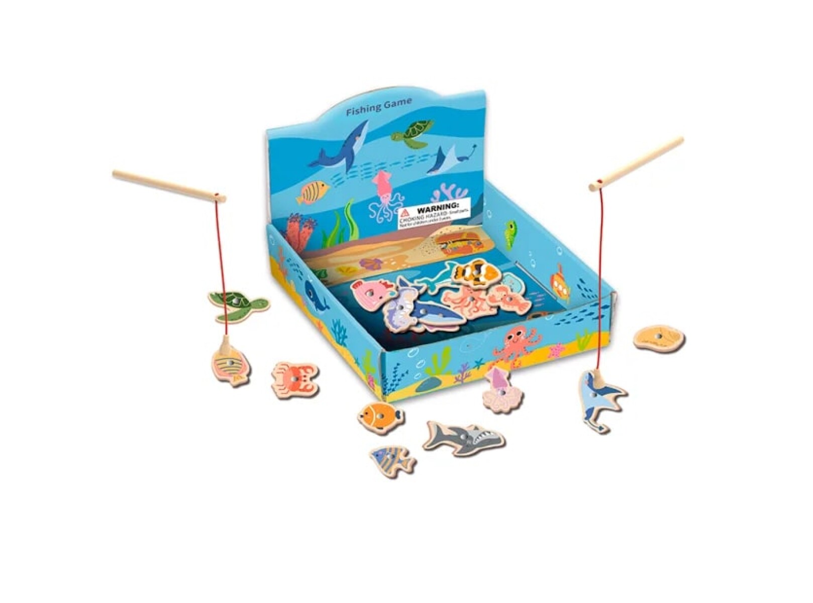 Juego de Pesca Madera Hi Pando 