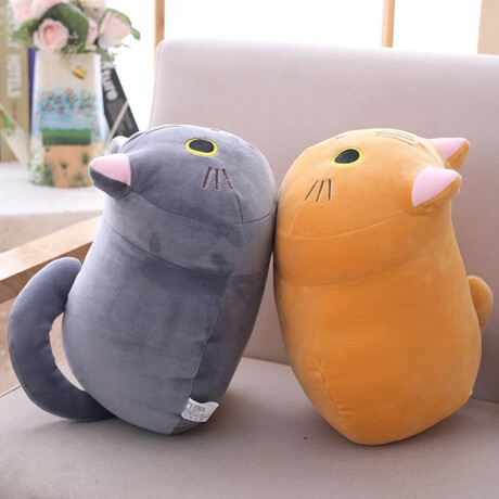 Peluche gatito con asa Marrón