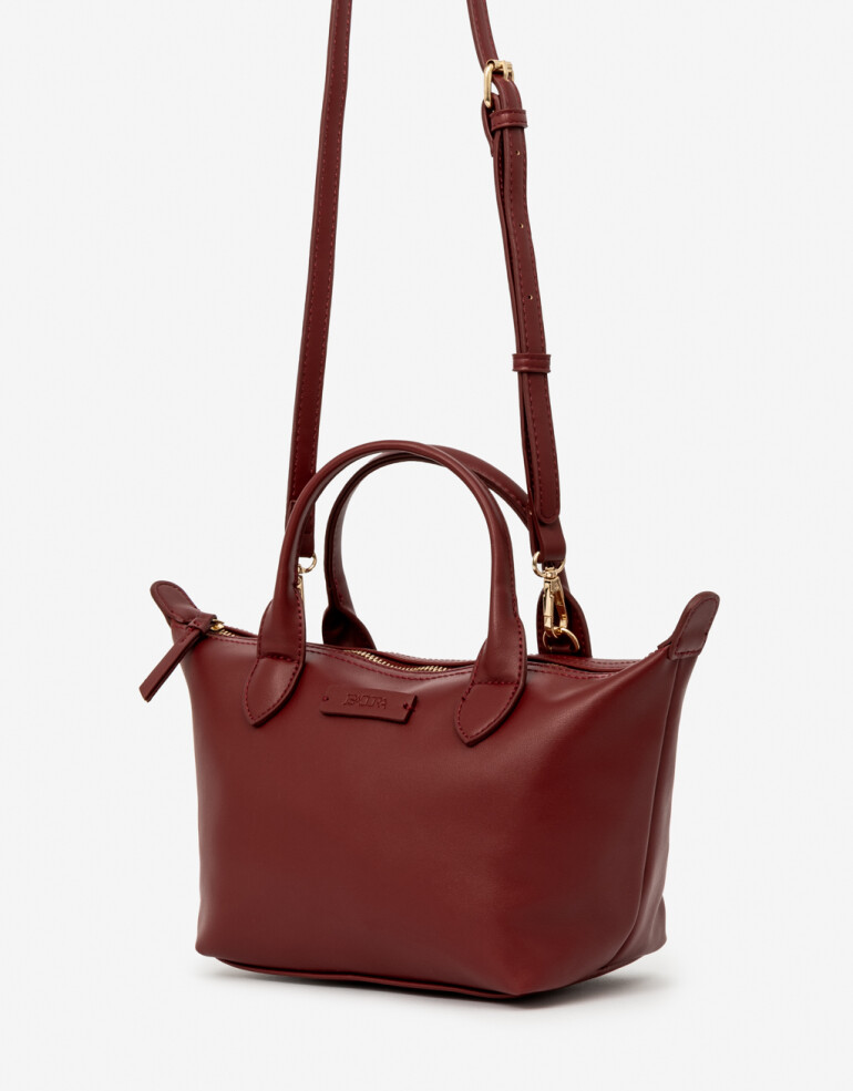 Bandoleras Bandolera Con Doble Asa - Rojo Burdeaux
