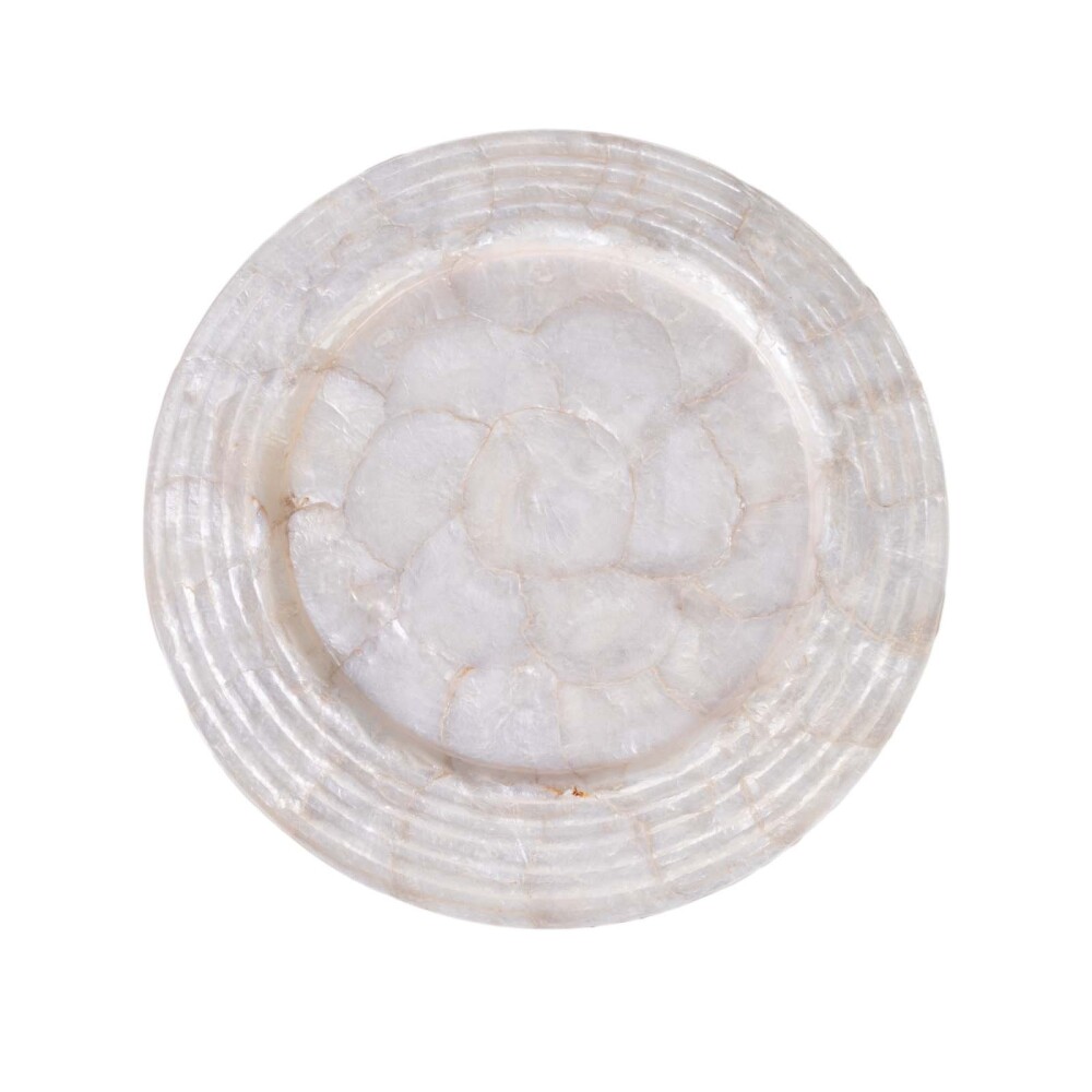 PLATO DE SITIO NACAR NATURAL-BEIGE CPCS 2406