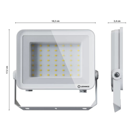 Foco LED LEDVANCE OSRAM Compact IP65 50W Foco LED LEDVANCE OSRAM Compact IP65 50W Blanco Luz Cálida