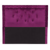 Respaldo De Sommier Ltc Relleno Con Guata Forrado En Suede Purpura Respaldo De Sommier Ltc Relleno Con Guata Forrado En Suede Purpura