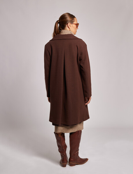 Tapado oversize Chocolate