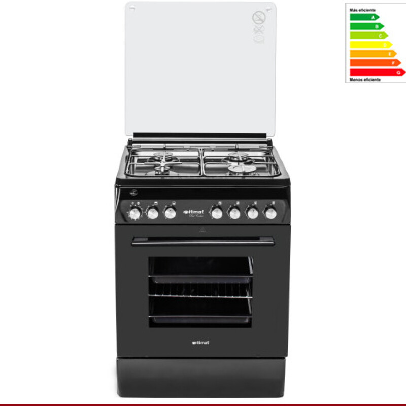 COCINA ITIMAT NEGRA COMBI CONVECCIÓN 4H GAS COCINA ITIMAT NEGRA COMBI CONVECCIÓN 4H GAS