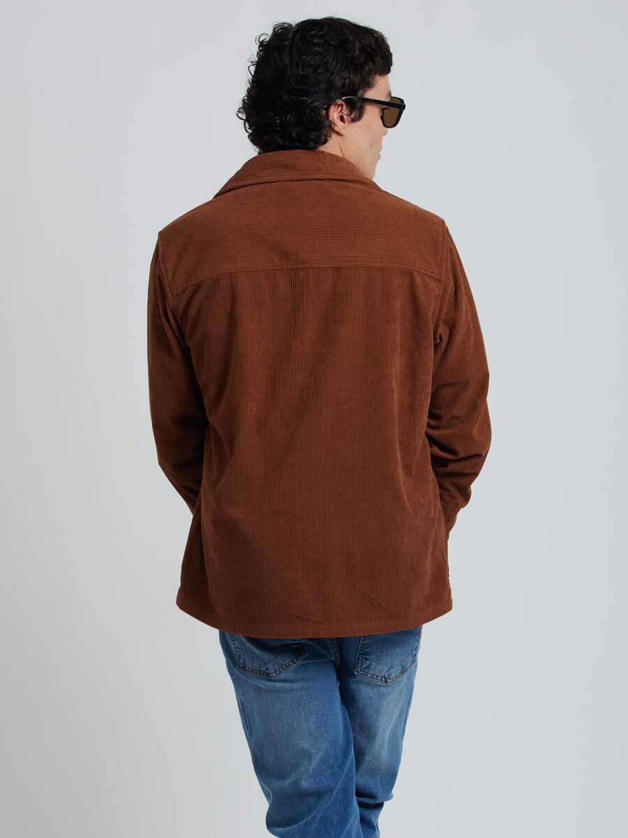 CAMISA KELLAN DIXIE Marrón