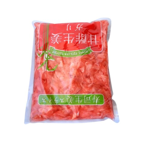 JENGIBRE ROSADO ENCURTIDO - GARI - 1 KG Jengibre Rosado Encurtido - Gari - 1 Kg