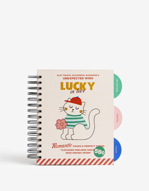 Agendas y Calendarios Planners Planner Dividido Tapa Dura Anillado. Cuenta Con 160 Hojas Rayadas, 53 Por Sección - Combinacion Multicolor