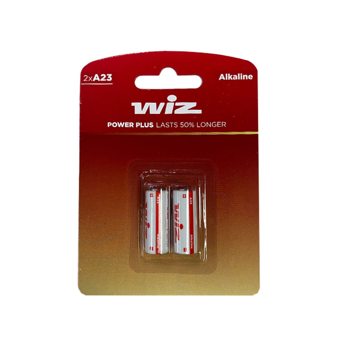 Pila alcalina A23 12V 50mAh. Precio por pila - WZ0110 