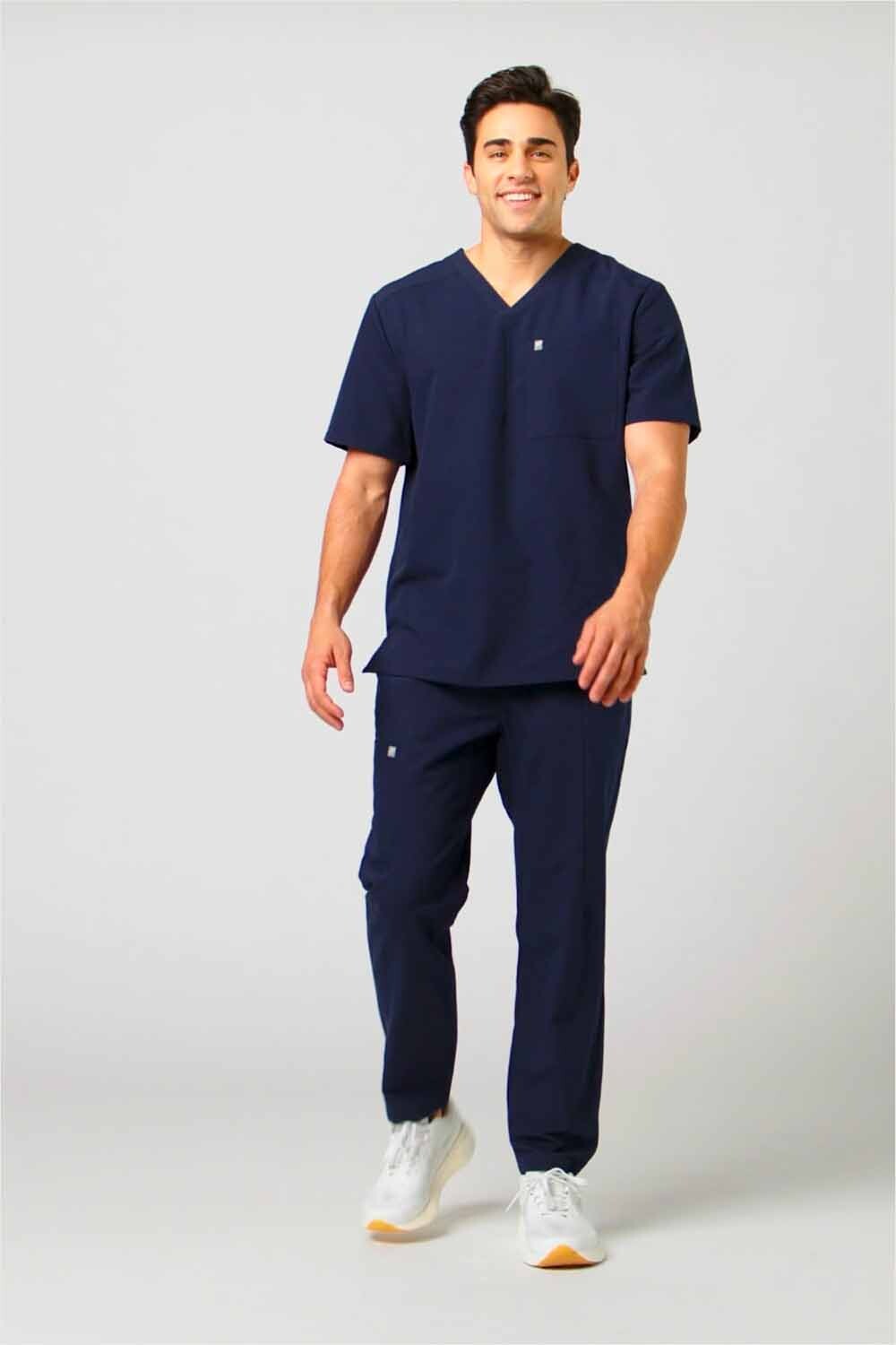 Polo Helix Scrub Hombre Navy