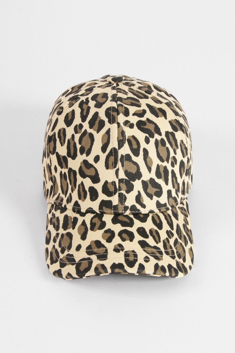 Cap animal print animal print