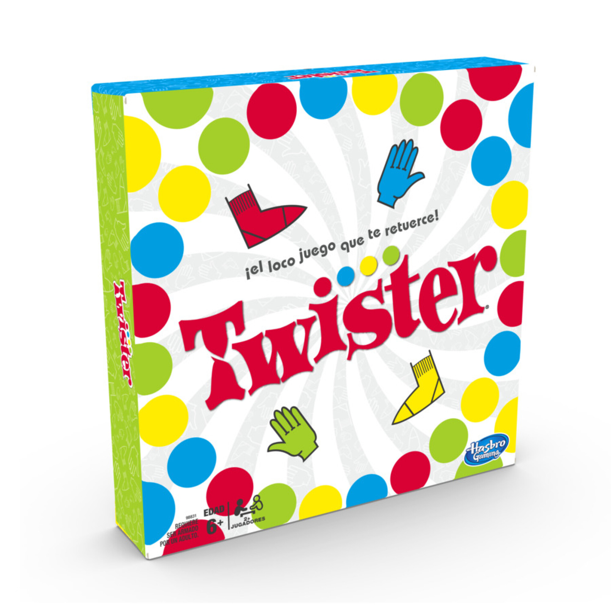 Escabullirse Bajo Simplificar Juego Didáctico Twister Familiar Original - 001 — Universo Binario