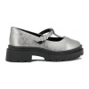 Molekinha Zapato Casual Infantil Napa Metal Malibu Plateado