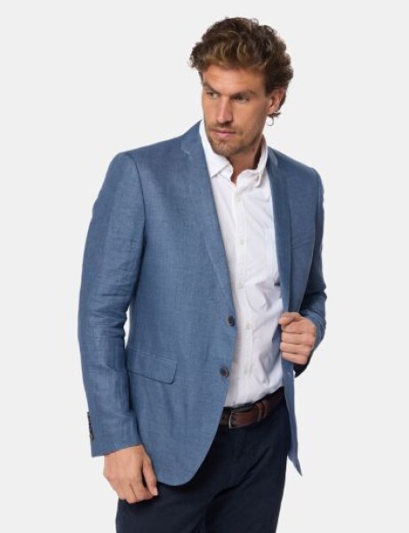 SACO DE LINO Azul