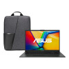Notebook Asus Vivobook 15,6'' Core I3 8gb 512gb Win11 Con Mochila Notebook Asus Vivobook 15,6'' Core I3 8gb 512gb Win11 Con Mochila