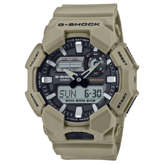 Reloj CASIO G-SHOCK GA010-5ADR en Resina Marron Esfera 52mm 0