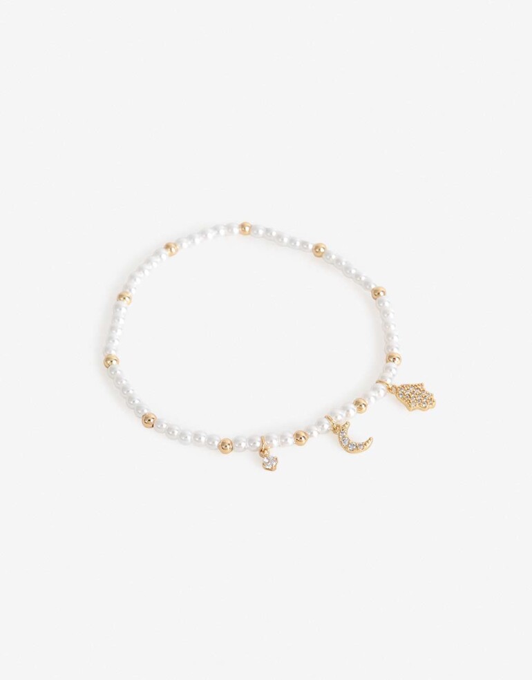Pulseras Flexibles Cubic zirconia Pulsera Flexible Cubic Zirconia - Dorado