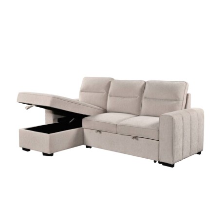 Rinconera Saona - Chaise intercambiable - Tela Microfibra 120 (Beige)