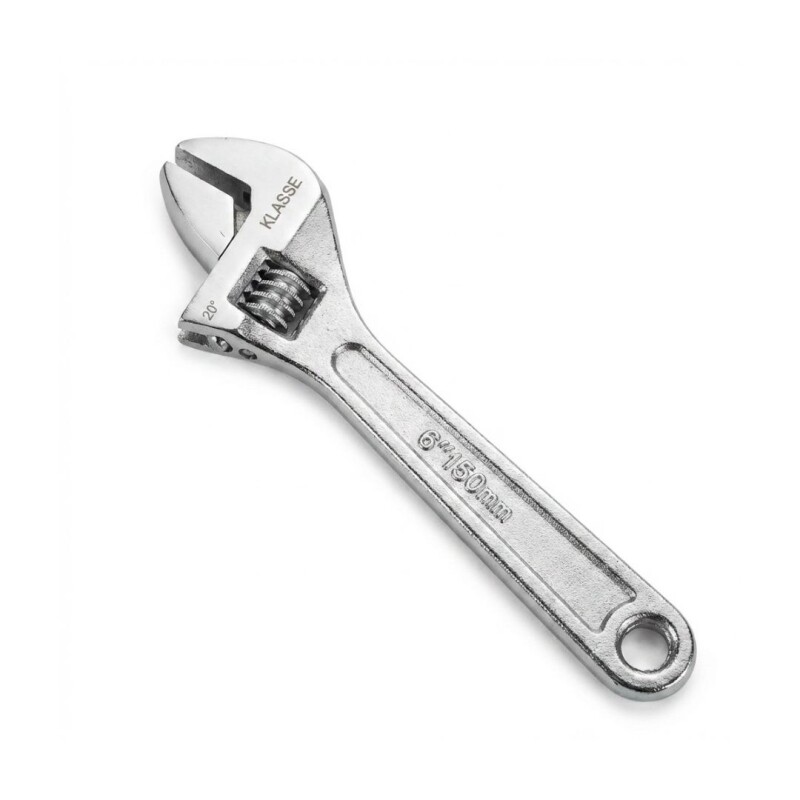 Llave Ajustable 6" Klasse | Acero Cromado Vanadio Llave Ajustable 6" Klasse | Acero Cromado Vanadio