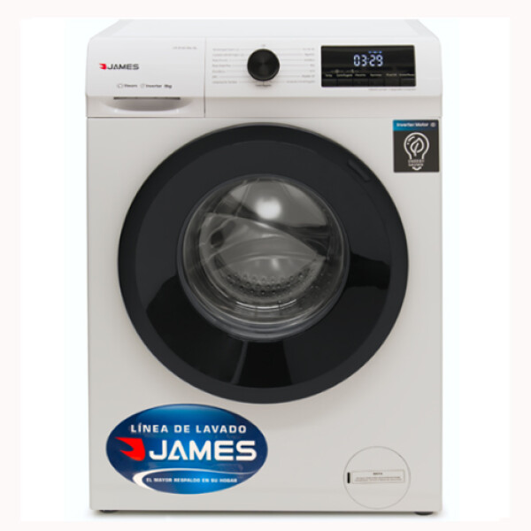 LAVARROPA JAMES LR 8140 Inverter Blanco G2 Sin color
