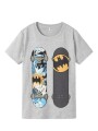 Camiseta Manga Corta Batman GREY MELANGE