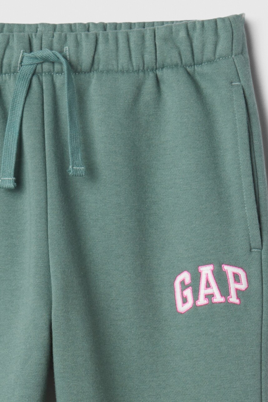 Pantalón Deportivo Logo Gap Niña District Green
