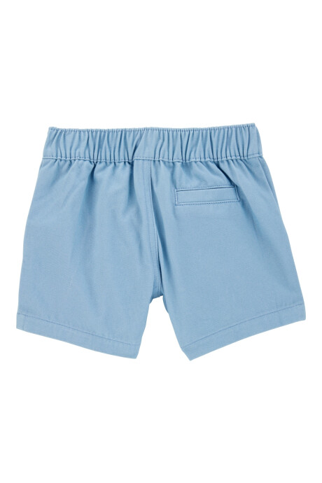 Set dos piezas de algodón, short y body polo Sin color