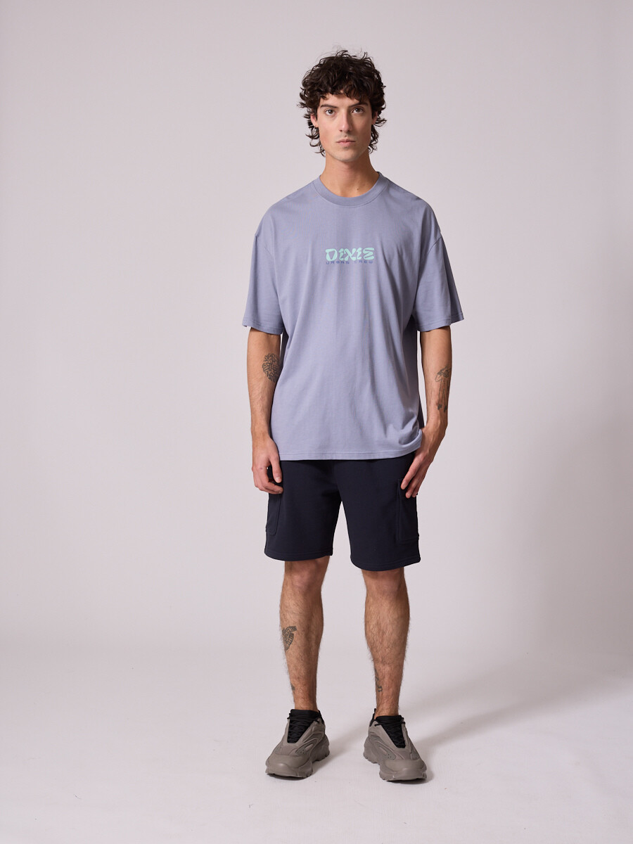T-SHIRT CABEL DIXIE Gris Claro