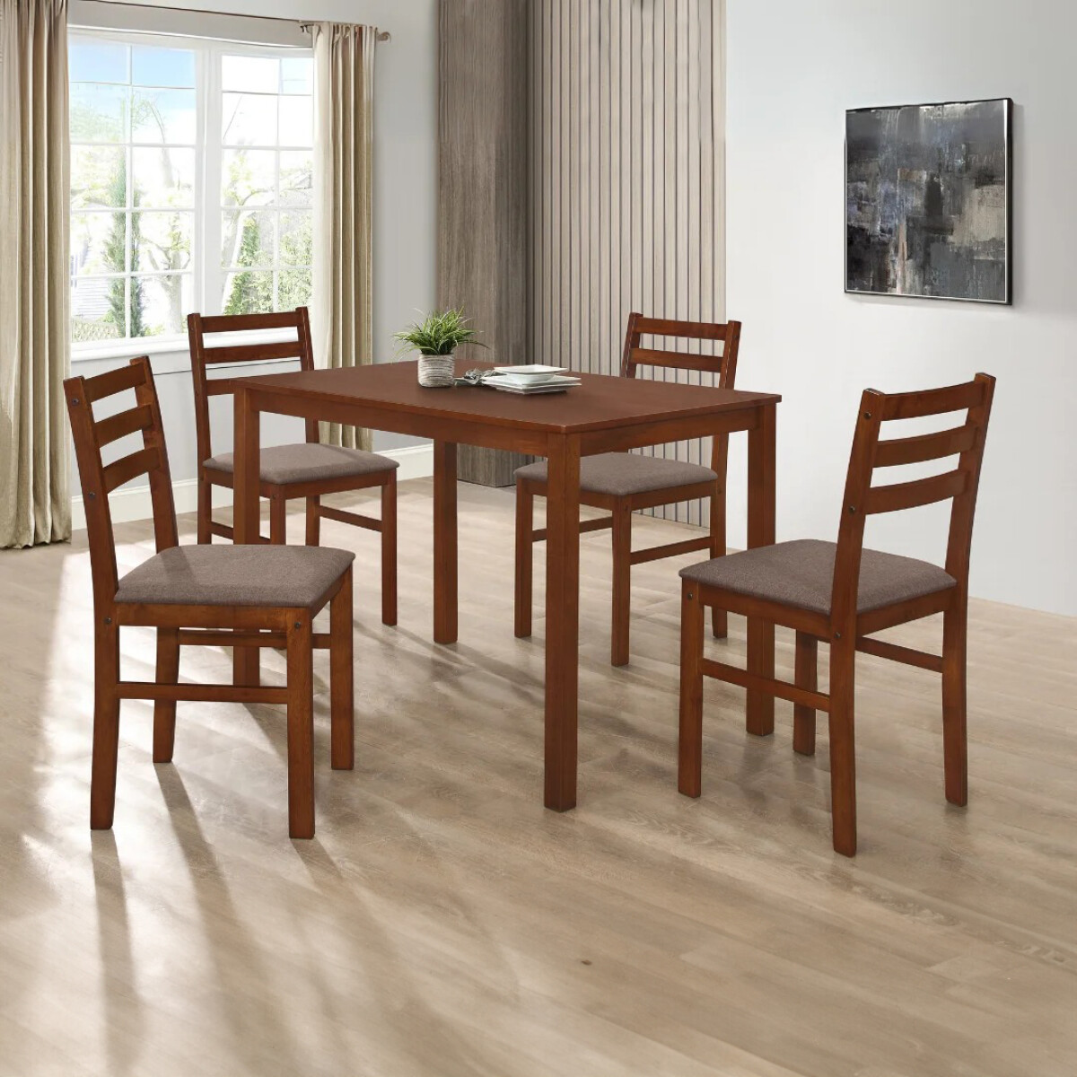 Juego de Comedor 4 sillas - New Starter - Roble 