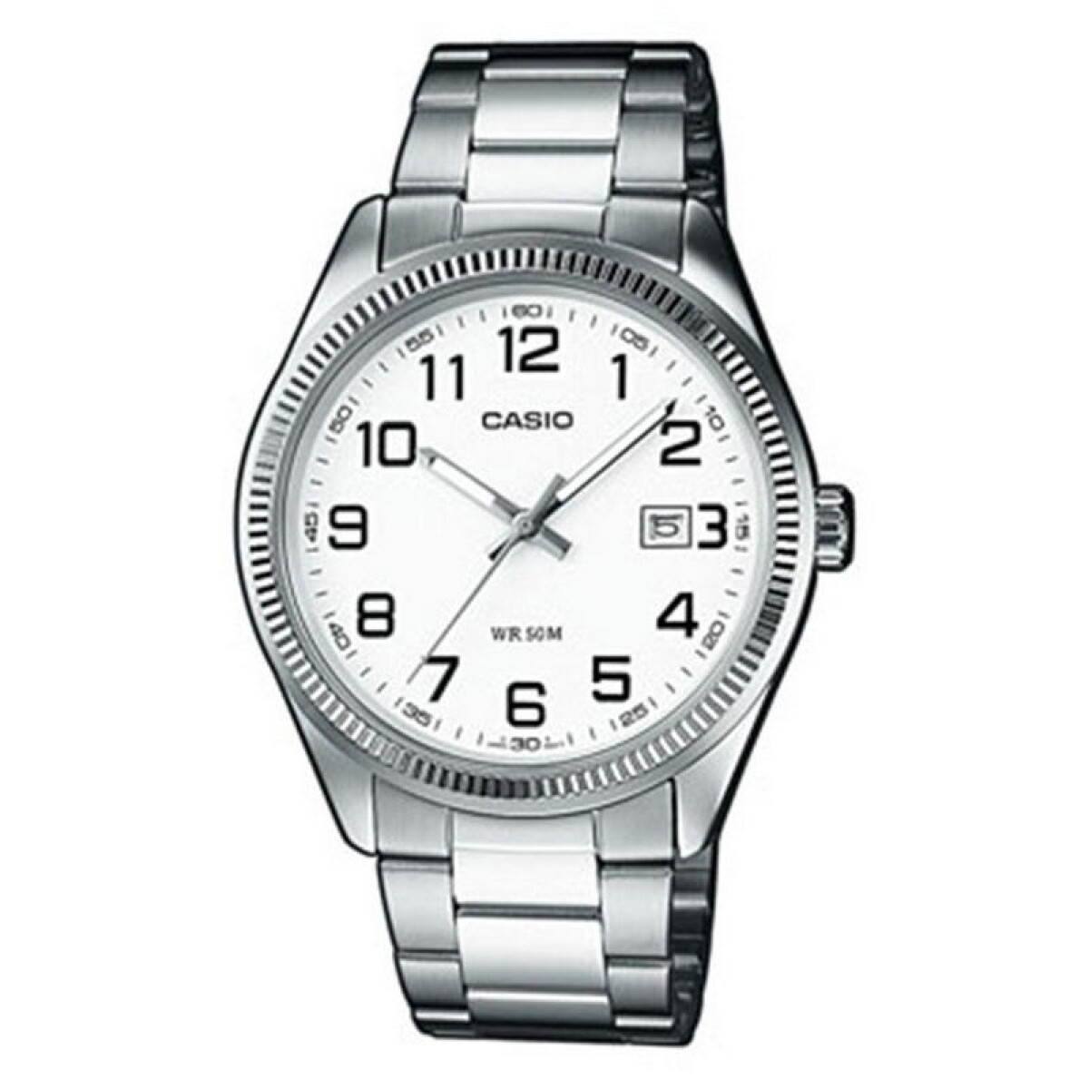 Reloj Casio Mtp1302d-7bvdf Para Hombre En Acero 