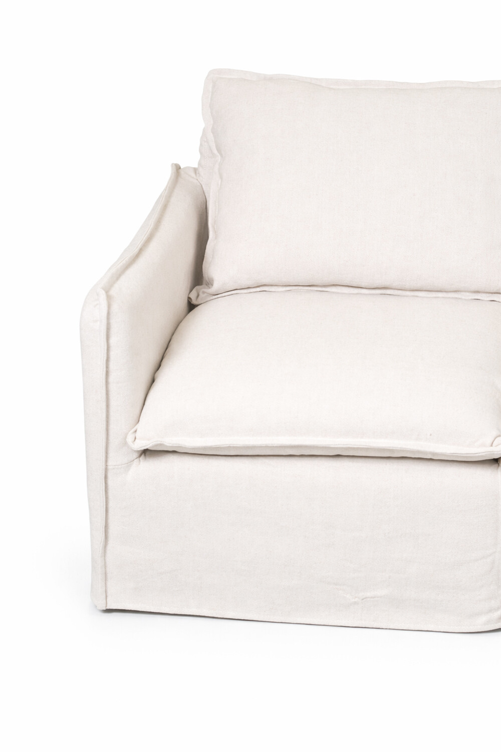 Sofá Brisa, 3 Cuerpos Crudo / Natural