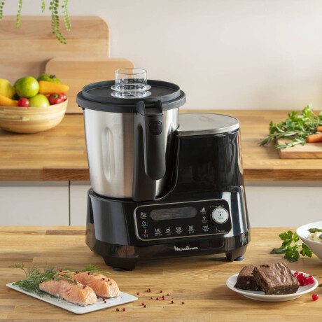 Robot de Cocina Moulinex Clikchef 32 funciones Negro/Plateado